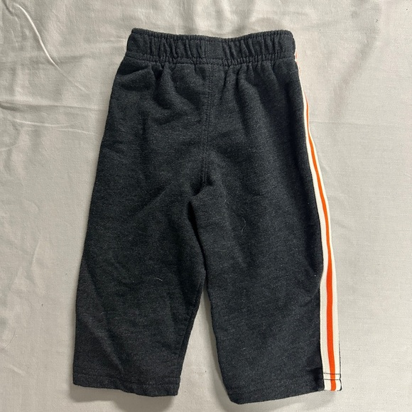 Jumping Beans Black Joggers with Orange Stripe - Picture 3 of 3